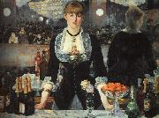 Edouard Manet The Bar at the Folies Bergere Norge oil painting reproduction